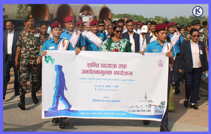 peace walk news