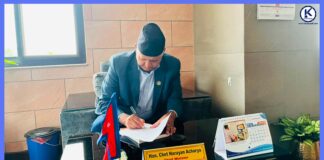 कांग्रेसका मन्त्रीको राजीनामापछि मुख्यमन्त्री आचार्यले सम्हाले पाँच मन्त्रालय