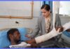 स्वास्थ्यमन्त्री मेहता विराटनगरमा, तीन अस्पताल पुगेर घाइतेको अवस्था बुझिन्