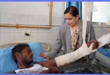 स्वास्थ्यमन्त्री मेहता विराटनगरमा, तीन अस्पताल पुगेर घाइतेको अवस्था बुझिन्