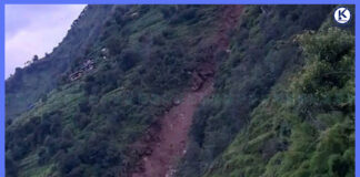 रोल्पाको थवाङमा पहिरोले घरगोठ पुरिँदा तीन जनाको मृत्यु