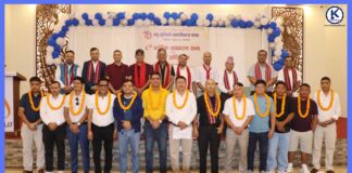 न्यू लुम्बिनी ब्याडमिन्टन आठौ अधिवेसन, अध्यक्ष बने नरेश श्रेष्ठ