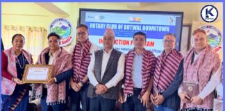 रोटरी डाउनटाउनद्धारा बगनासकालीका आठ जनालाई कृतिम हातखुट्टा