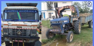 चेसिस र इन्जिन नम्बर टेम्पर गरिएका दुई सवारीसाधन नियन्त्रणमा