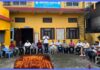 रुपन्देहीका निमार्ण ब्यवसायीद्धारा दीप प्रज्वलनसहित श्रद्धान्जली सभा