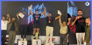 हिमालय पावरलिफ्टिङमा बुटवलका पंकज राई तेस्रो