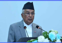बाढीपीडितको उद्धार र राहतलाई प्राथमिकता दिन राष्ट्रपतिको आग्रह