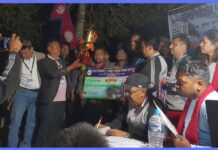 देविनगरलाई टी–२० क्रिकेट प्रतियोगिताको उपाधि