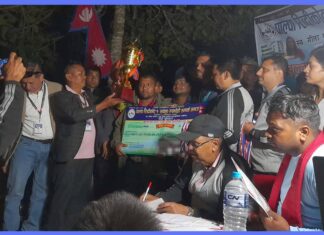 देविनगरलाई टी–२० क्रिकेट प्रतियोगिताको उपाधि