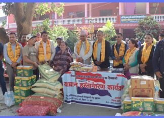 तरुण दलको स्थापना दिवसमा वृद्धाश्रममा सहयोग तथा सम्मान