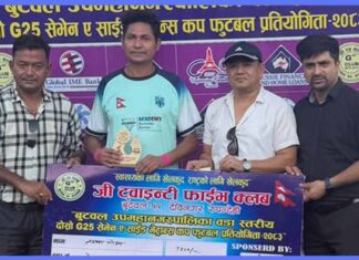 दोस्रो जी–२५ सेभेन ए साइड भेट्रान्स फुटबल वडा नं. ४ र १३ विजयी